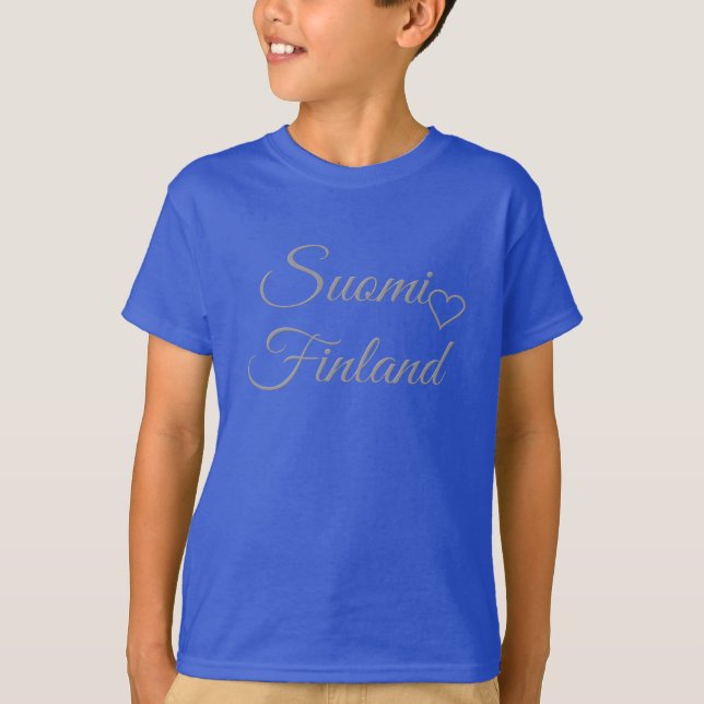 Camisas da FINLÂNDIA - escolha estilo e cor (Frente)