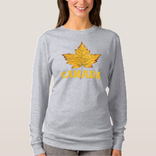 Camisas da lembrança de Canadá da equipe da cami