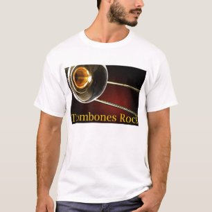 Camisas da rocha dos Trombones