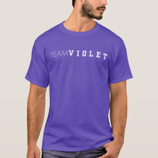 CAMISAS da violeta da equipe!