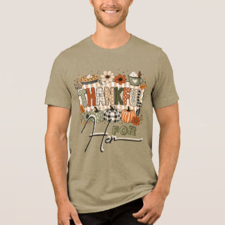  Camisas de Ação de Graças dele e dela agradecidas