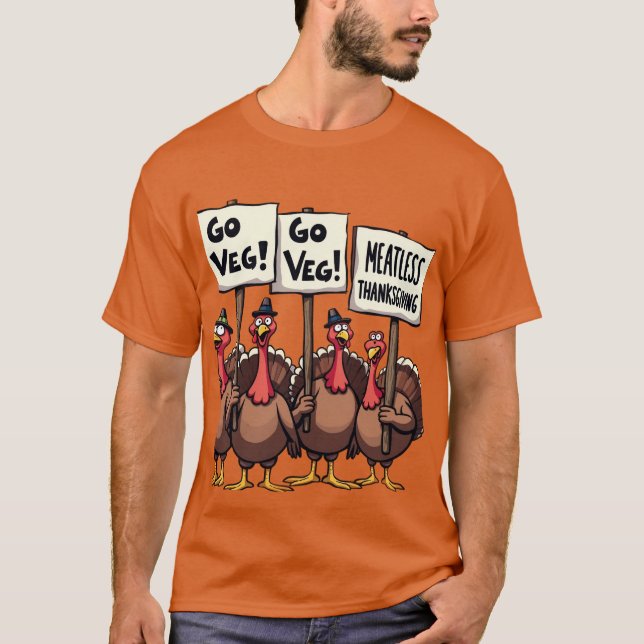 Camisas de Ação de Graças Engraçadas (Frente)