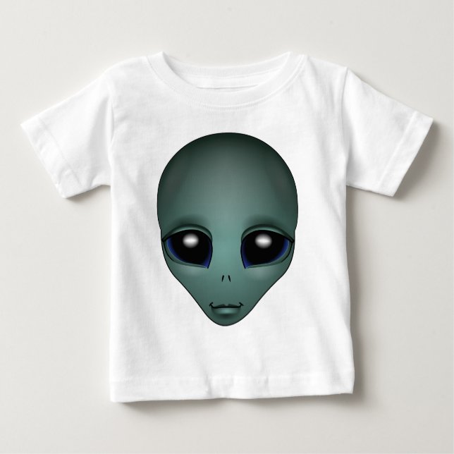 Camisas de Alienígena bebê Alienígena orgânica w.  (Frente)