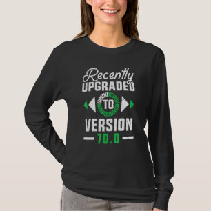 Camisas De Aniversário 70 engraçadas Recentemente