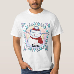 Camisas de anjo Snowman
