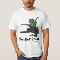 Camisas de Arte Fantásticas de Dança de Balé Gobli