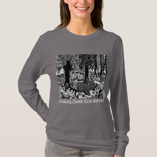 Camisas de Arte Paisagem Stanley Park Eco-Art Shir