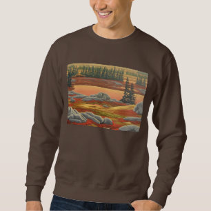Camisas De Arte Polar Urso Tundra