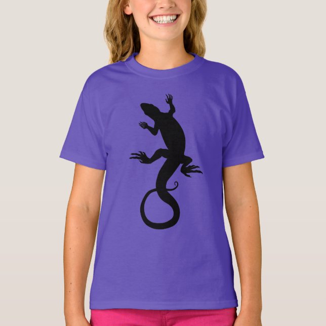 Camisas de Arte Renováveis Lizard (Frente)