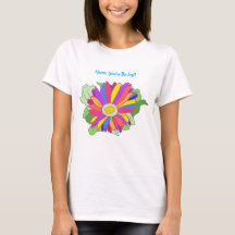 Camisas de Autógrafo de Girassol Coloridas Persona