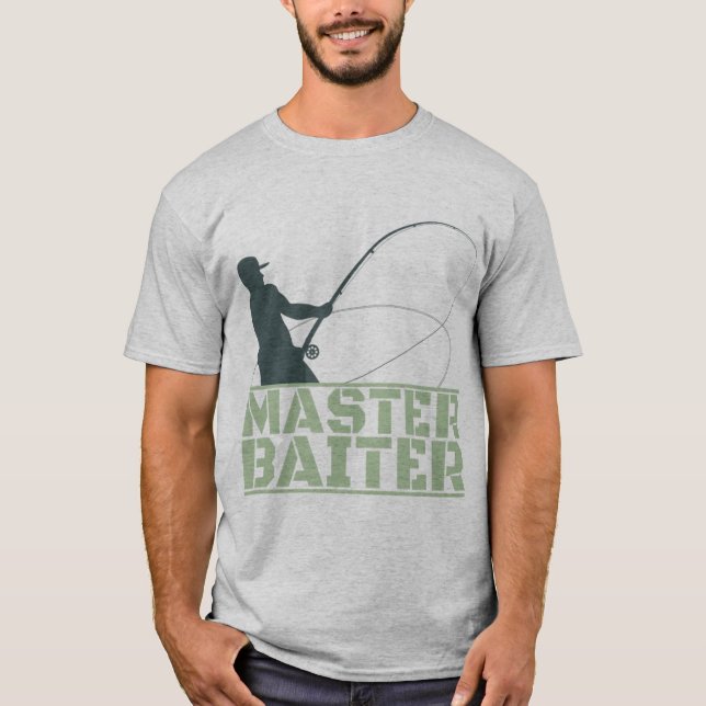 Camisas De Baiter Mestre Para Homens, Camisa De Pe (Frente)