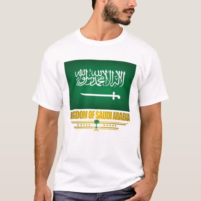 Camisas de Bandeira da Arábia Saudita (Frente)