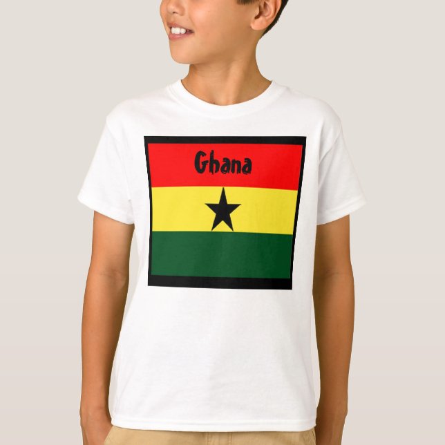 Camisas de bandeira do Gana (Frente)