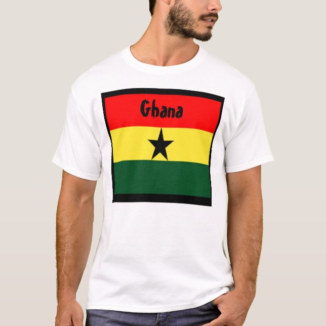 Camisas de bandeira do Gana (Frente)