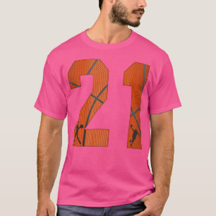 Camisas De Basquete Com O Número 21 Vinte E Um Nas
