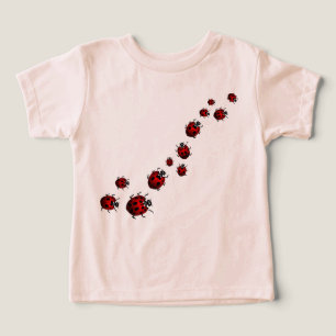 Camisas de Bebê com Joaninha & Presentes de Bebê c