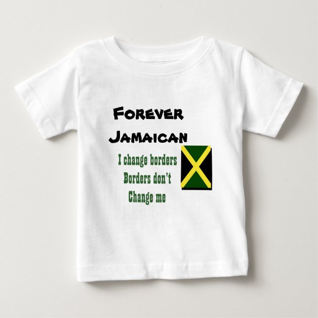 Camisas de bebê da Jamaica (Frente)