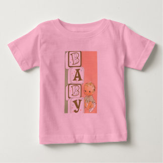 Camisas de bebê e berço com Design de Vintage