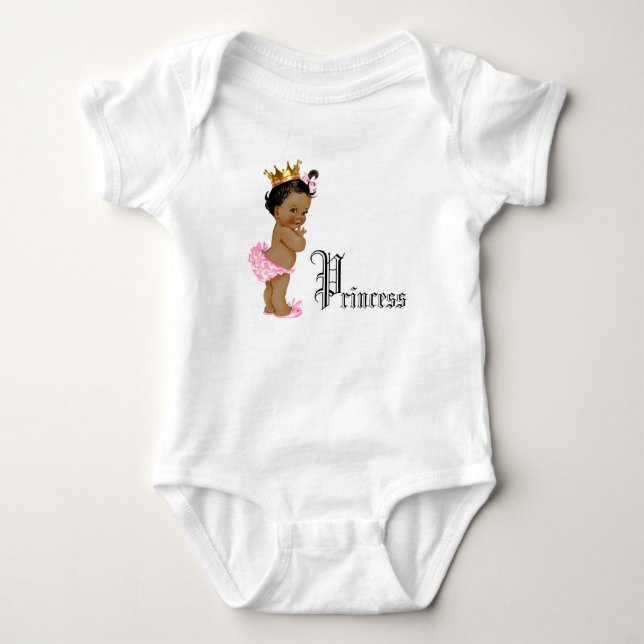 Camisas de Bebê Menina Princesa (Frente)