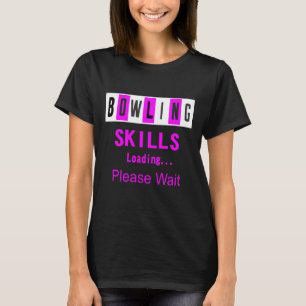 Camisas de Boliche engraçadas com Boliche dotada 