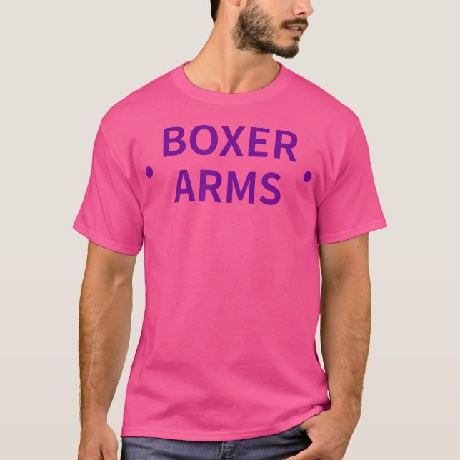 Camisas De Boxim Para Mulheres - Braços De Boxer (Frente)