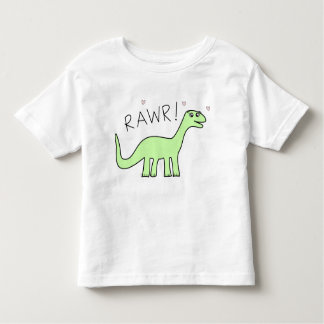 Camisas de Bronto Rawr das crianças