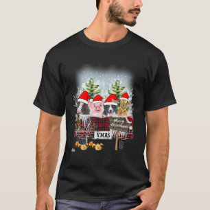 Camisas de Caminhão de Animais da Fazenda de Natal
