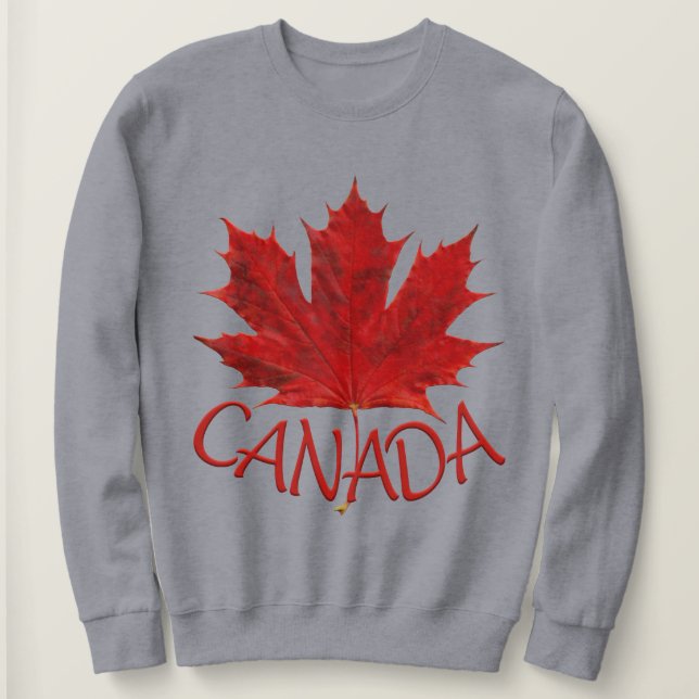 Camisas de camisola do Canadá no Canadá Personaliz (Frente do Design)
