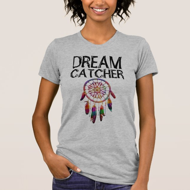 CAMISAS DE CATCHER DE SONHOS NATIVOS AMERICANOS (Frente)