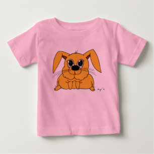 Camisas de coelhinhos com gordura fina