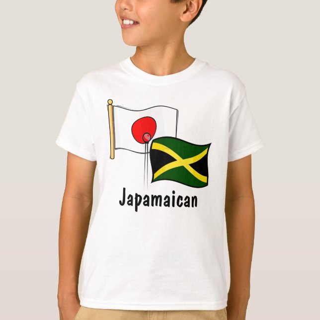 Camisas de crianças japenses jamaicanas (Frente)