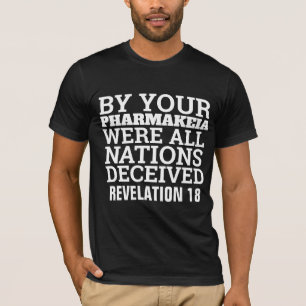 CAMISAS DE CRISTÃ PHARMAKEIA VACINA