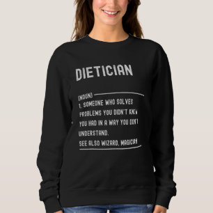 Camisas de Definição de Nutricionista Título de Tr