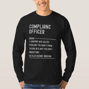 Camisas de Definição de Oficial de Conformidade Tí