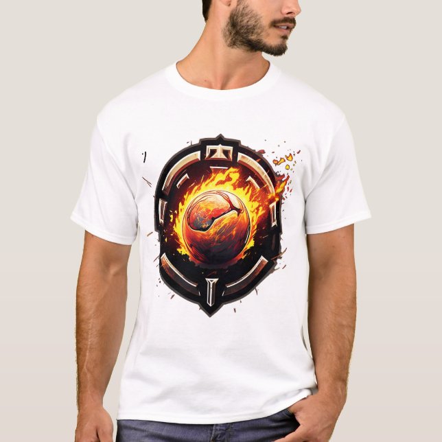 Camisas de Design de Fireball (Frente)