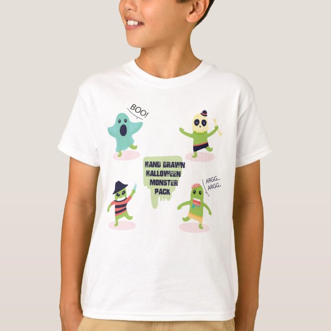 Camisas de Dia das Bruxas (Frente)