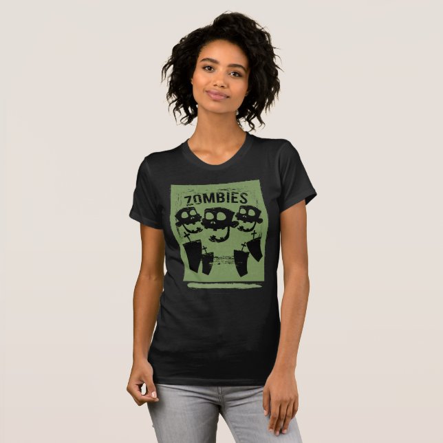 Camisas de Dia das Bruxas (Frente Completa)