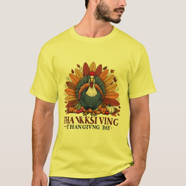 Camisas De Dia De Ação De Graças Que Fazem Present (Frente)
