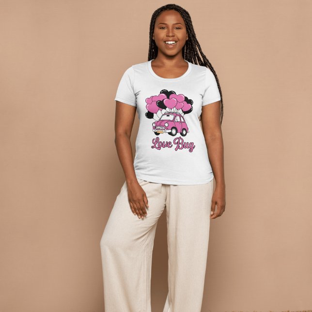 Camisas de dia de os namorados para mulheres com c (Criador carregado)