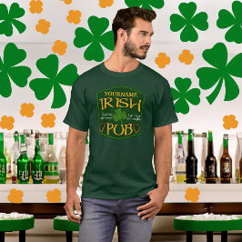 Camisas de Dia de São Patrício de Pub na Irlanda P