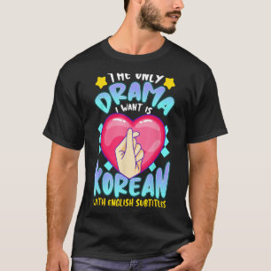 Camisas de drama coreanas para mulheres Kdrama Fas