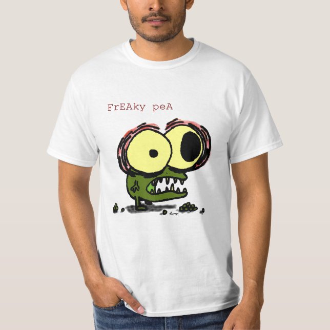 Camisas de Ervilha Freaky (Frente)