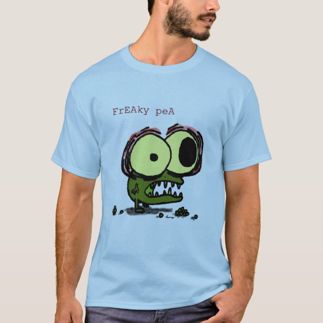 Camisas de Ervilha Freaky (Frente)