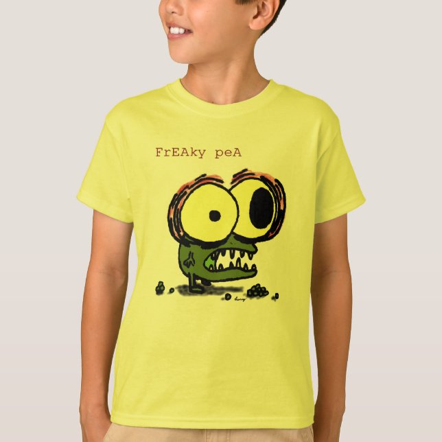 Camisas de Ervilha Freaky (Frente)