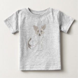 Camisas de esboço de Papillon