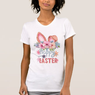 Camisas de felz pascoa para Gráfico de Coelho femi