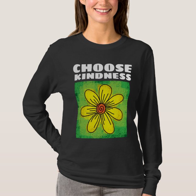 CAMISAS DE FLOR ESCOLHA A BONDAD (Frente)