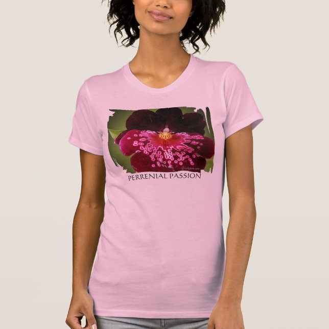 Camisas de Flores para casamentos roxas (Frente)