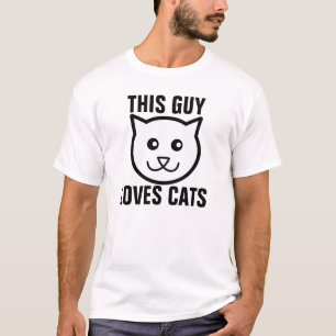 Camisas de gato para homens de verdade