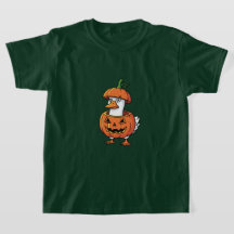 Camisas de Halloween de Pato Feminino.